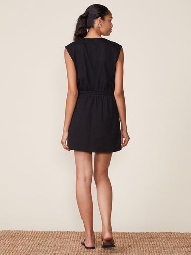 Anthem - Slub V Neck Smock Waist Dress
